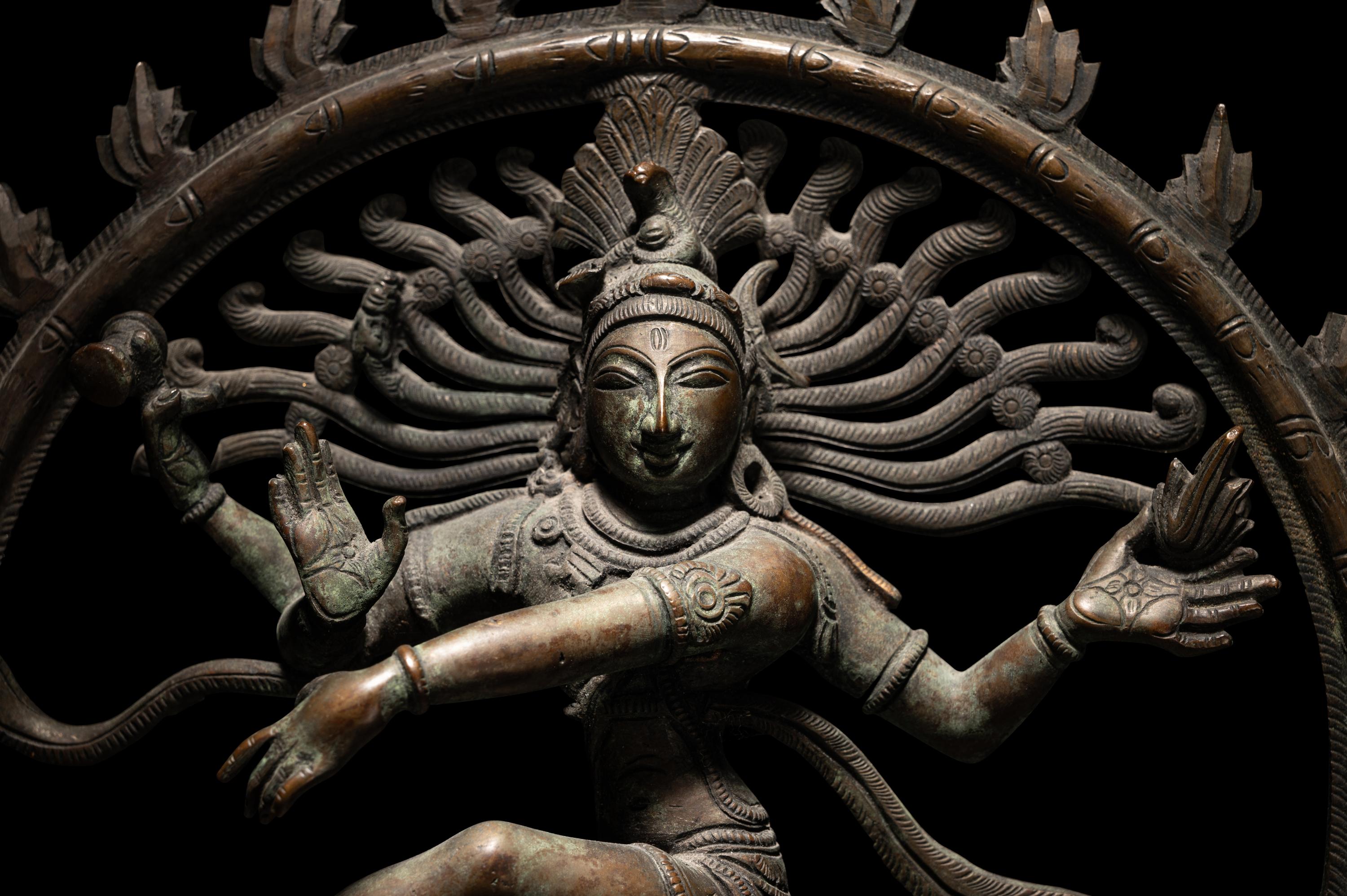 An Indian Bronze Figure of Dancing Shiva