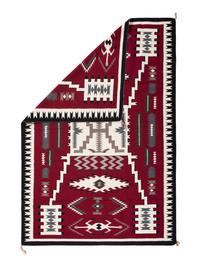 Navajo Storm Pattern Weaving / Rug