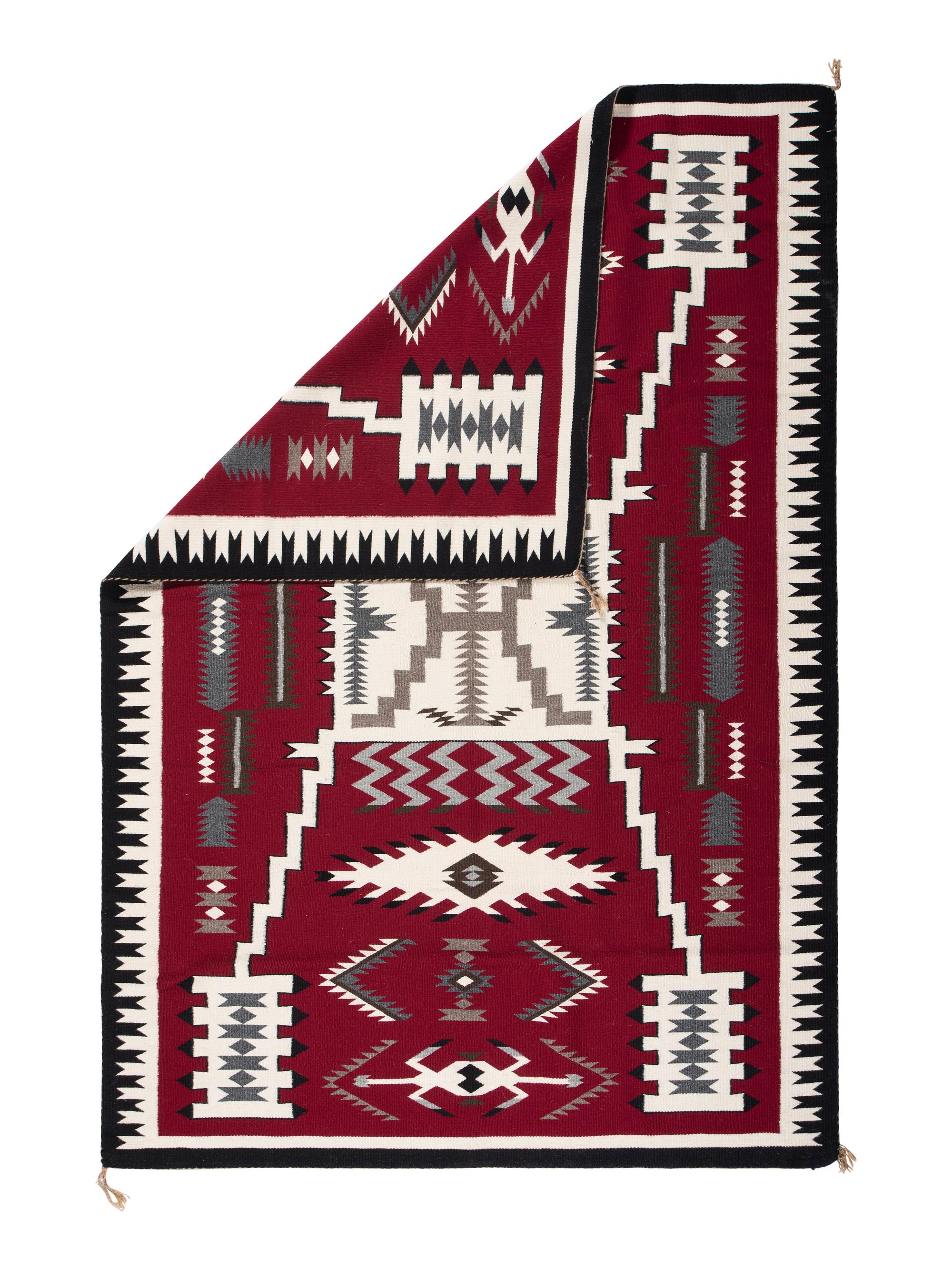 Navajo Storm Pattern Weaving / Rug