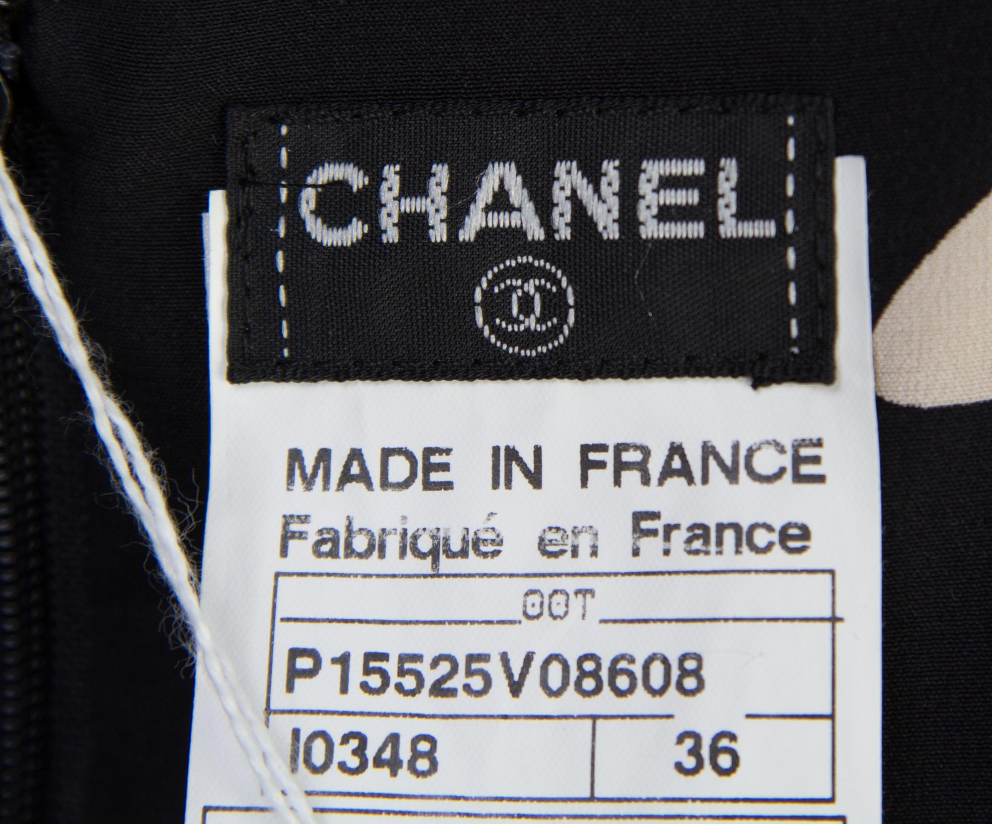 A Chanel Multicolor Silk Pleated Skirt, Size 36.