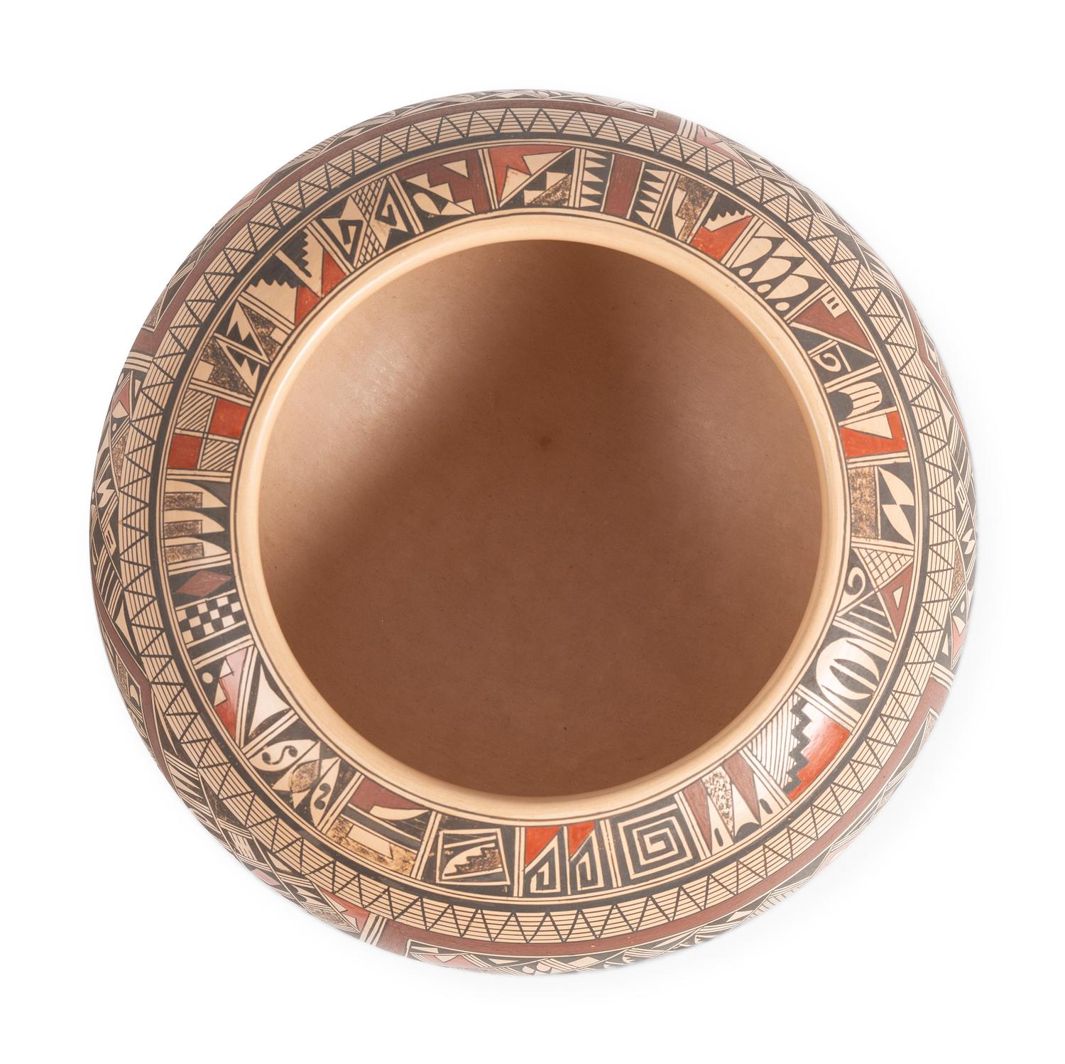 Polychrome Pottery Jar