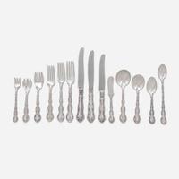 An assembled sterling silver flatware service Gorham Mfg. Co., Providence, RI, 20th century