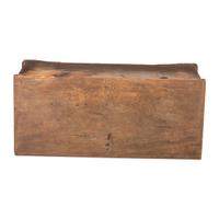 A Chippendale Grain and Polychrome Paint Decorated Pine Blanket Chest