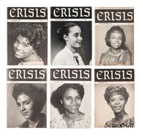 [CIVIL RIGHTS]. The Crisis . 30 issues (incomplete run). New York: The Crisis Publishing Co., Inc., 1957-1963.