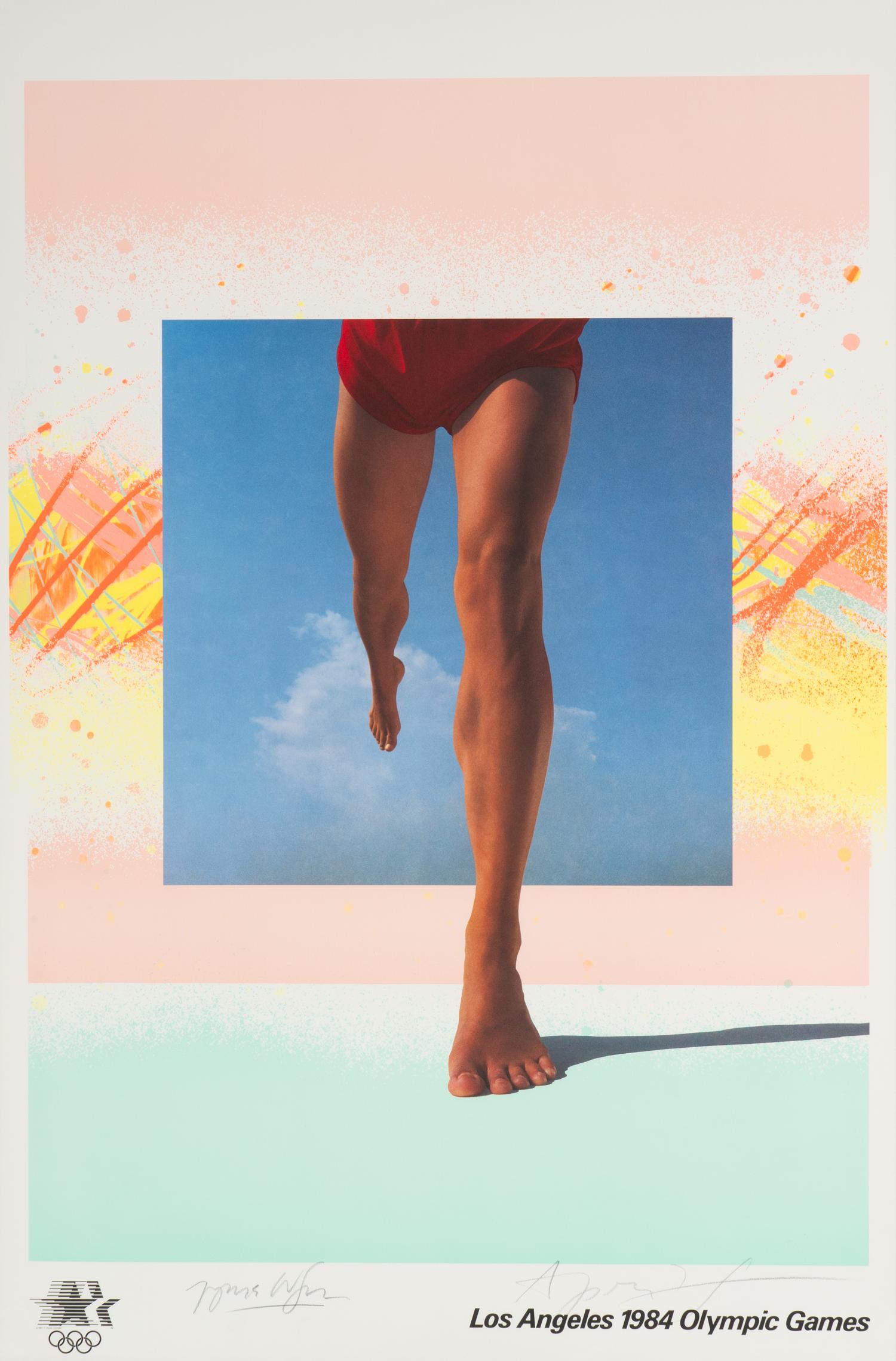 A group of 9 Los Angeles 1984 Olympics Posters