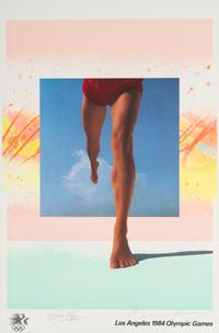 A group of 9 Los Angeles 1984 Olympics Posters