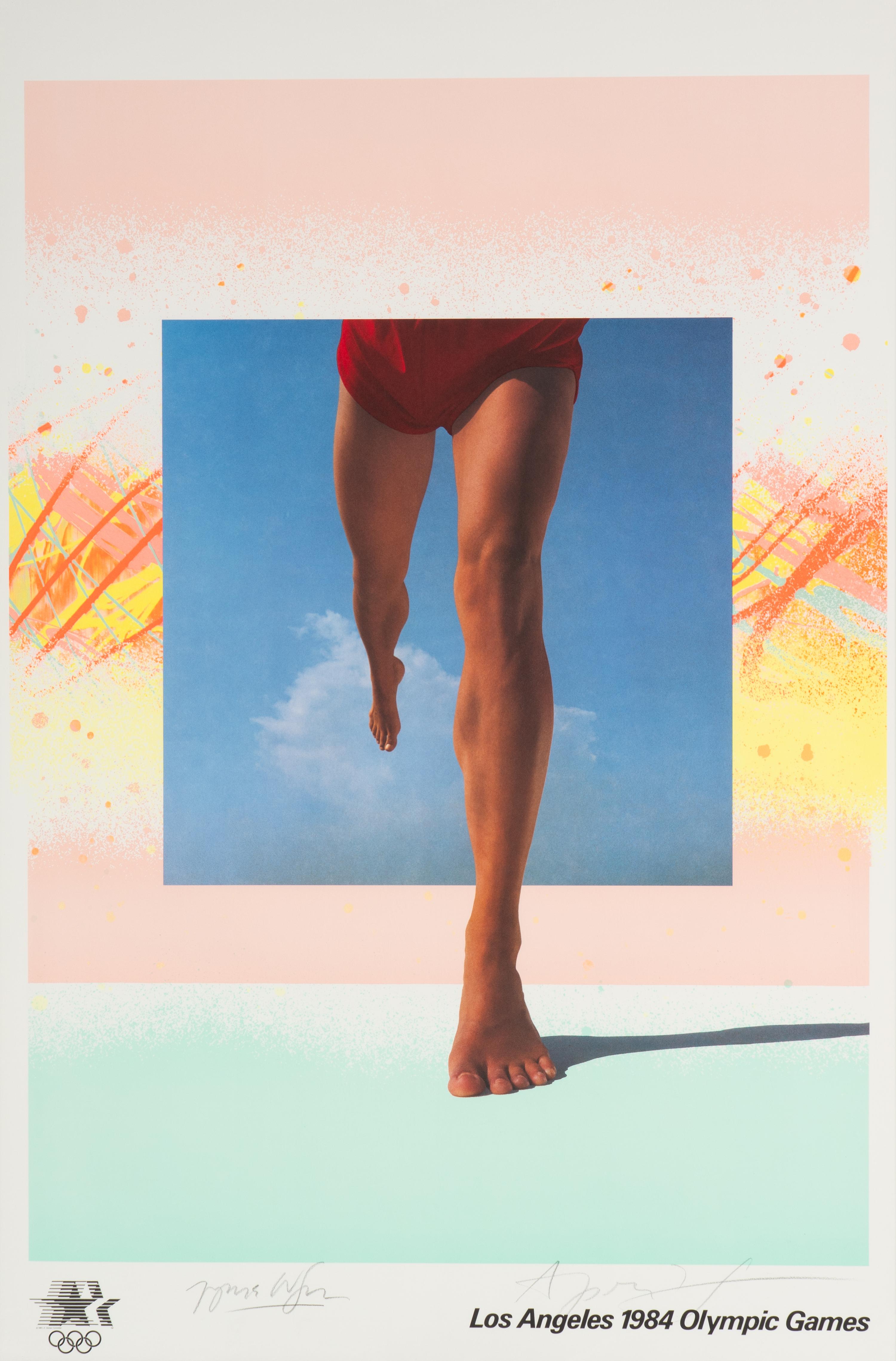 A group of 9 Los Angeles 1984 Olympics Posters