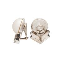 EMIS BEROS, CULTURED MABE PEARL, DIAMOND AND ONYX CLIP EARRINGS