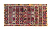 A Turkish Kilim Wool Rug 10 feet 6 inches x 6 feet 4 inches. — CIRCA 1880