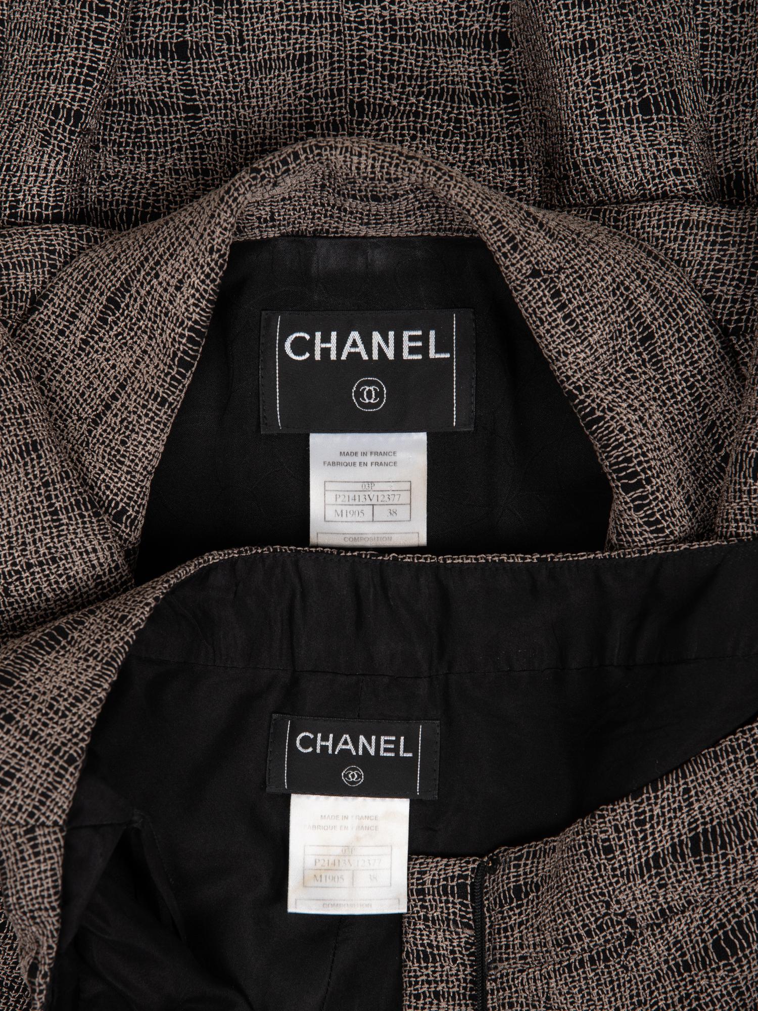 Chanel Tweed Pantsuit, Spring 2003