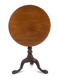 A George III Mahogany Tripod Table