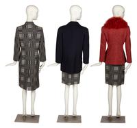 Bill Blass Skirt Suit, Coat and One Valentino Jacket, 1990s