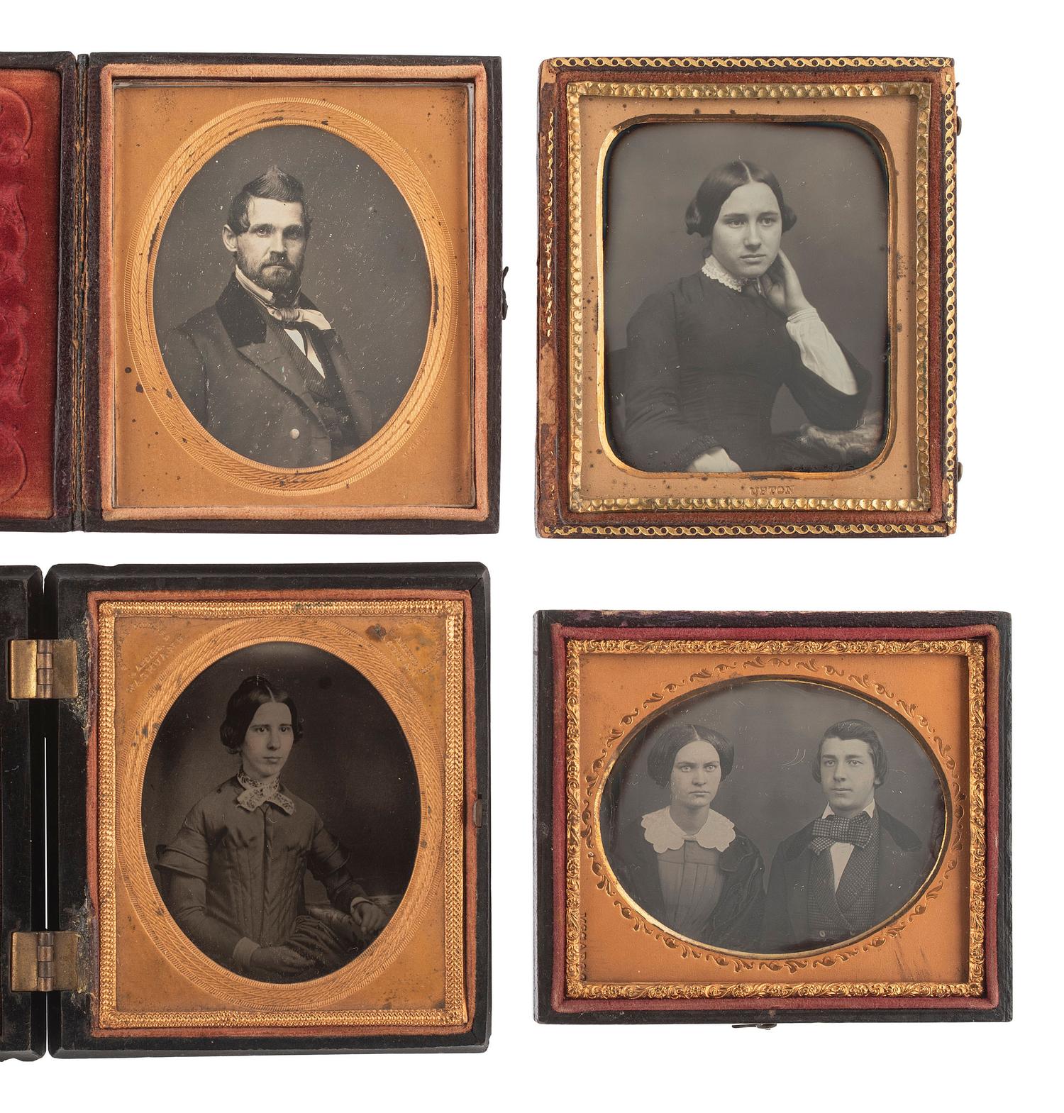 [EARLY PHOTOGRAPHY] 10 images by photographers incl. McCLEES, VAN LOAN, UPTON, and J. SIDNEY MILLER.