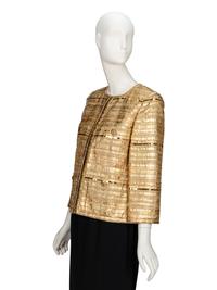 Chanel, Gold Fantasy Tweed Cardigan Jacket