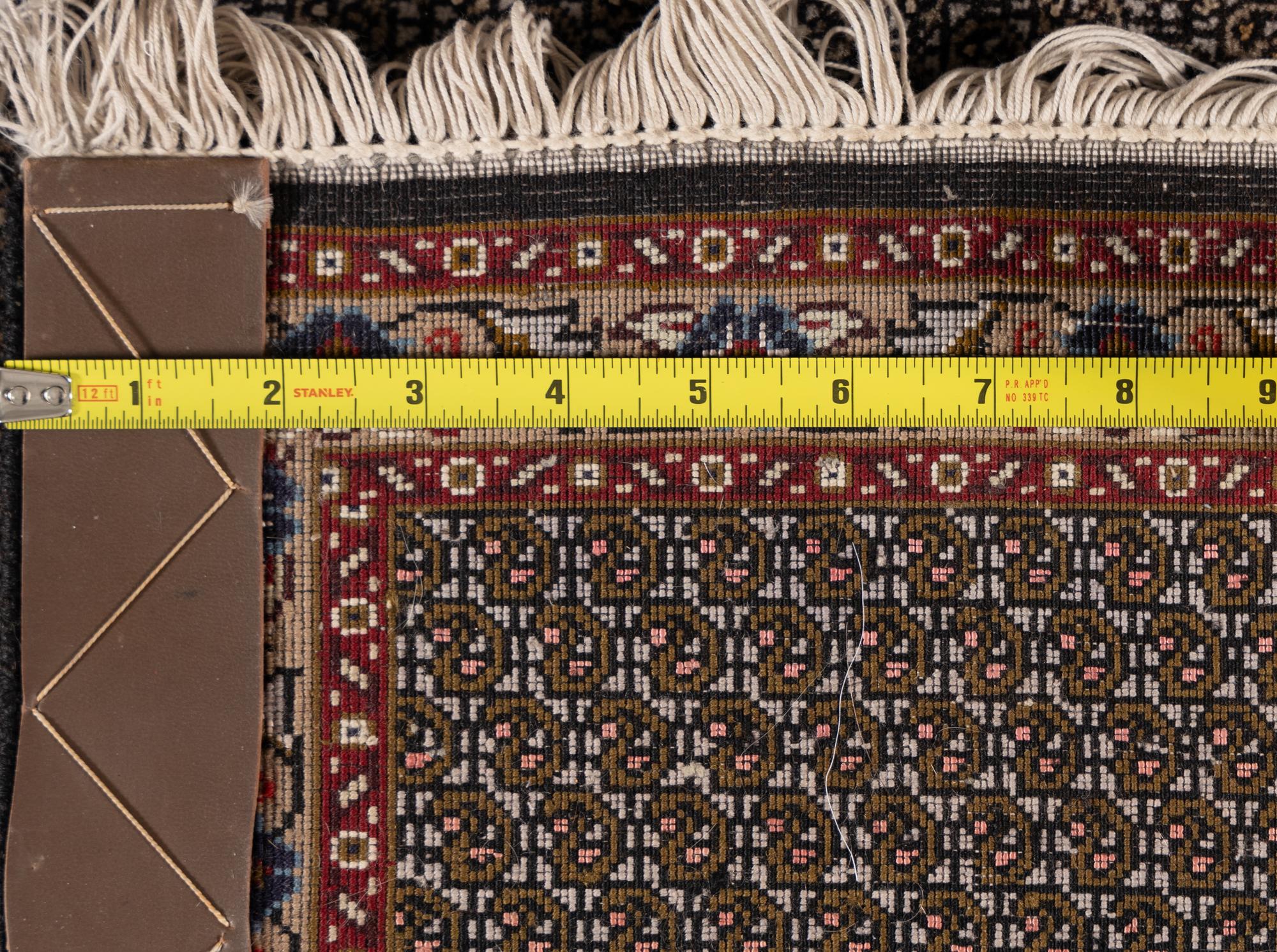 A Tabriz Silk Rug