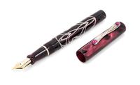 A Visconti Richelieu Limited Edition Ruby-Inset Fountain Pen