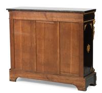 A Napoleon III Boulle Marquetry Marble-Top Meuble d'Appui