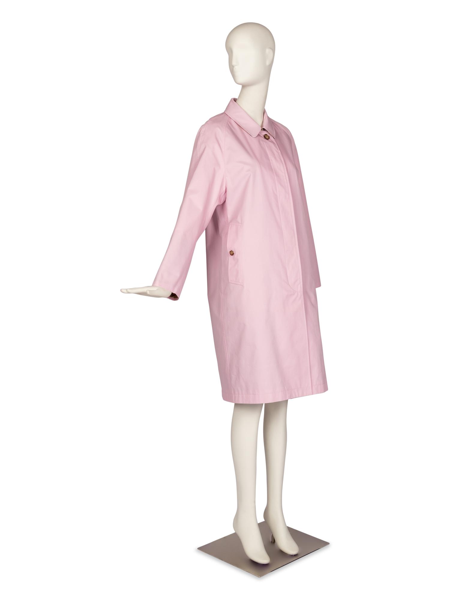 Riccardo Tisci for Burberry Pink Trench Coat, c. 2019
