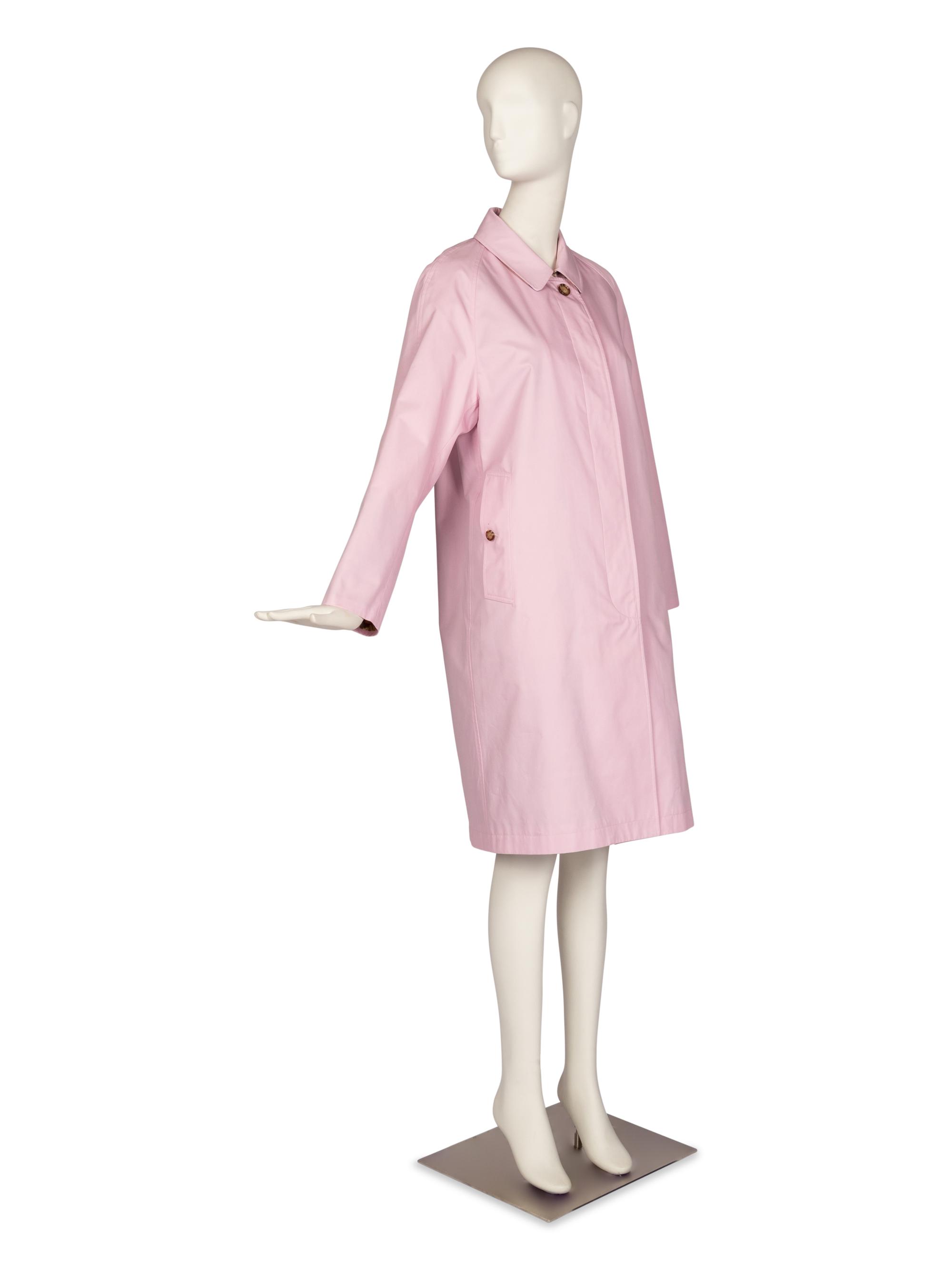 Riccardo Tisci for Burberry Pink Trench Coat, c. 2019