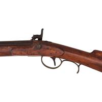 Lightweight Fullstock Percussion Smooth Rifle by Leman