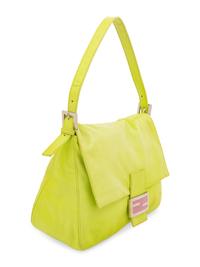 Fendi Lime Green Mama Baguette Bag