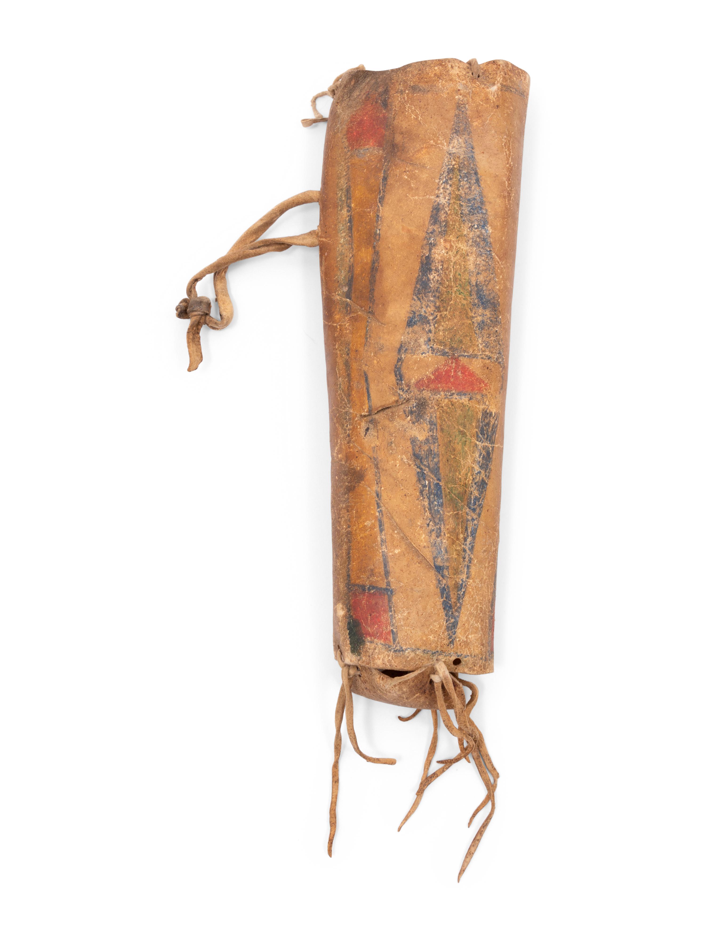 Plateau Cylindrical Parfleche Case
