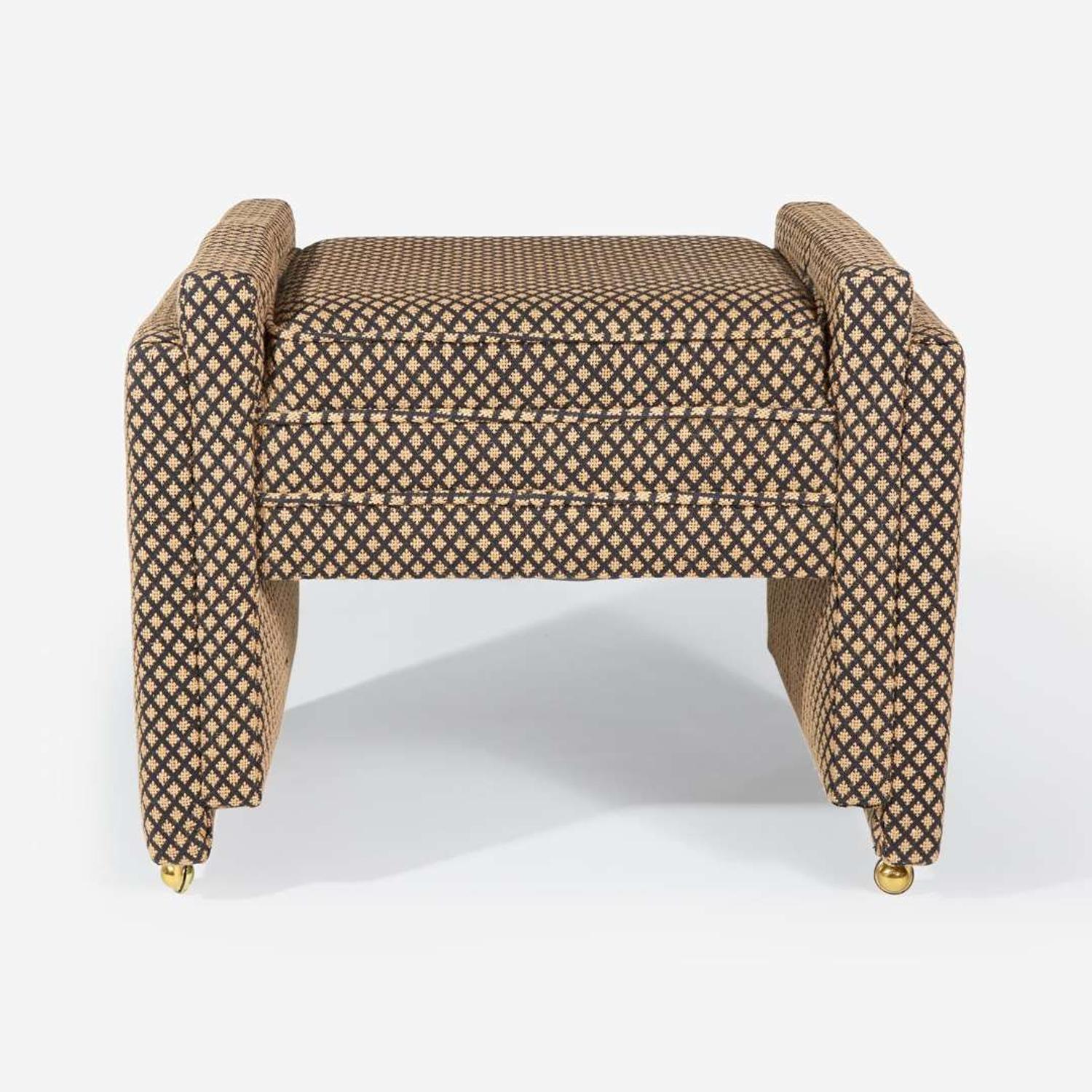 Contemporary A Rolling Stool, circa 1980