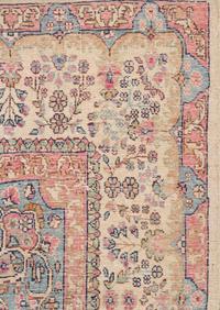 Two Kirman Wool Rugs