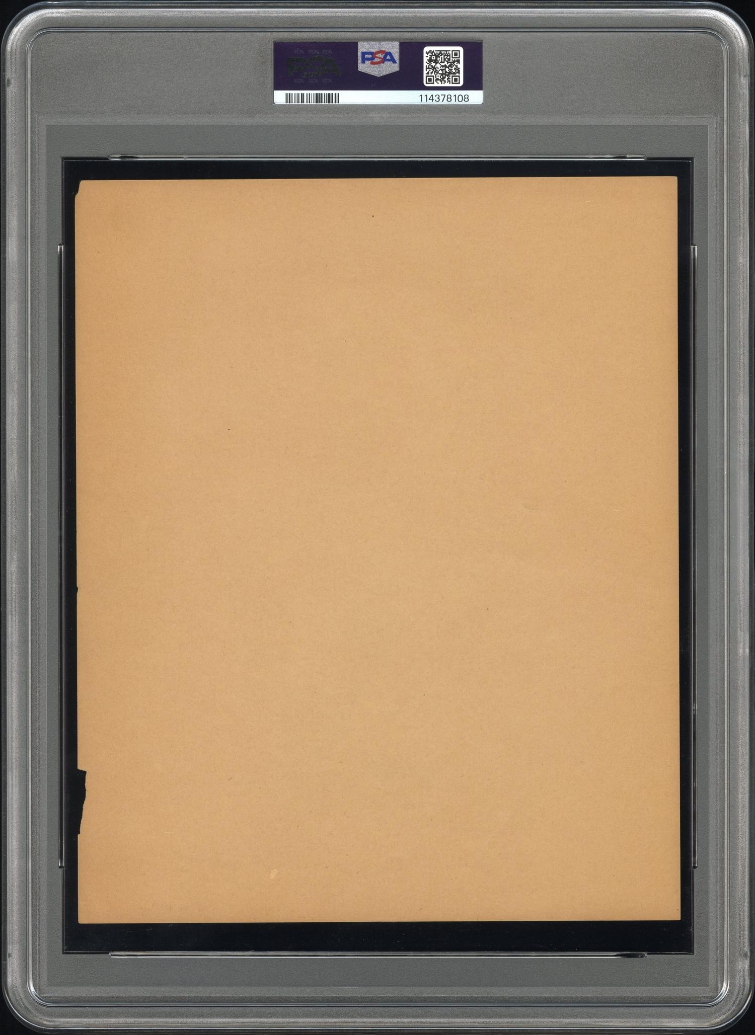 A 1934 R310 Butterfinger Lou Gehrig Baseball Card (PSA 1)