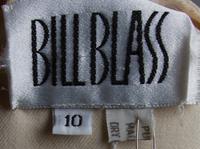A Bill Blass Cream and Cork Skirt Ensemble, Size 10.