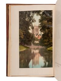 [BINDINGS.] COOK, Joel (1842-1910). The World's Famous Places and Peoples: England. New York and London: Merrill & Baker, [1900].