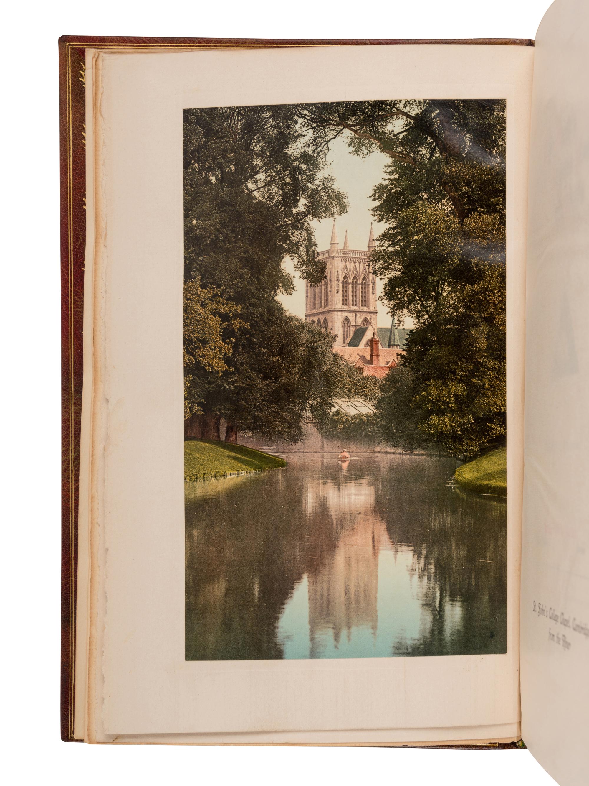 [BINDINGS.] COOK, Joel (1842-1910). The World's Famous Places and Peoples: England. New York and London: Merrill & Baker, [1900].
