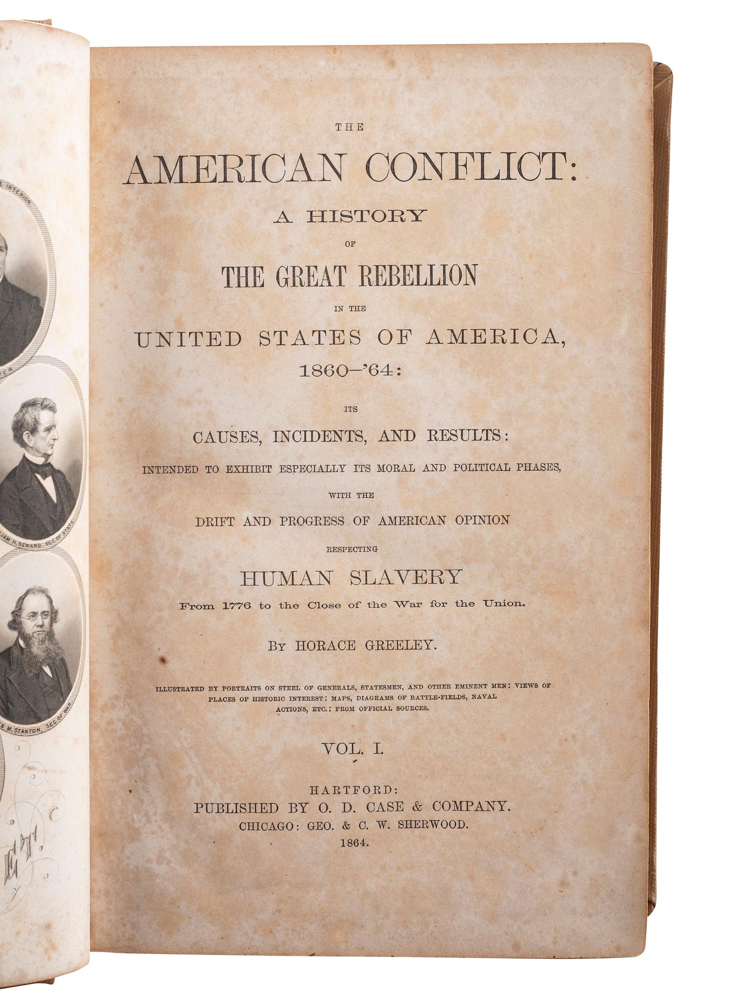 [SLAVERY & ABOLITION]. A group of 6 works related to American slavery, comprising: