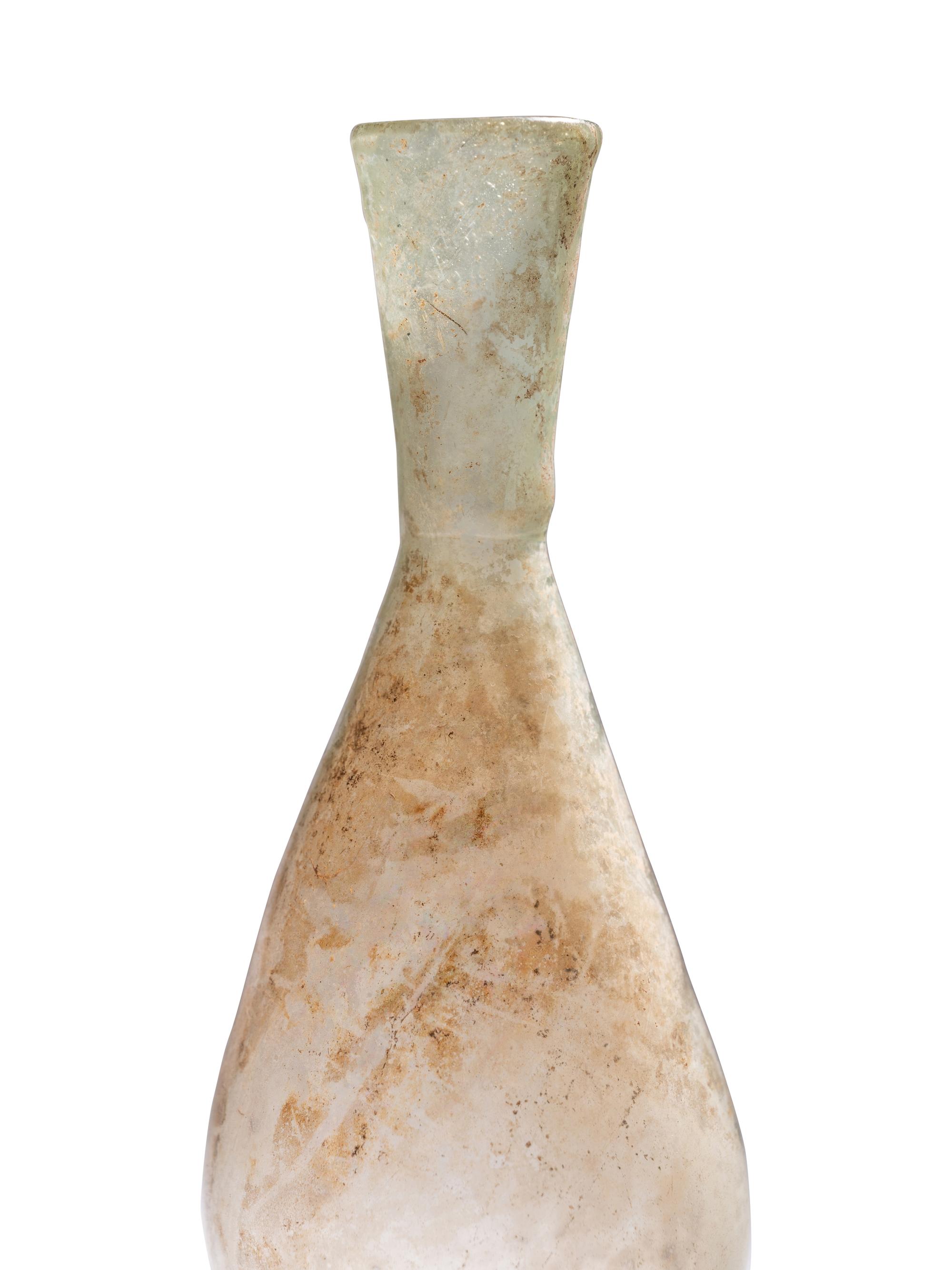 A Roman Glass Bottle