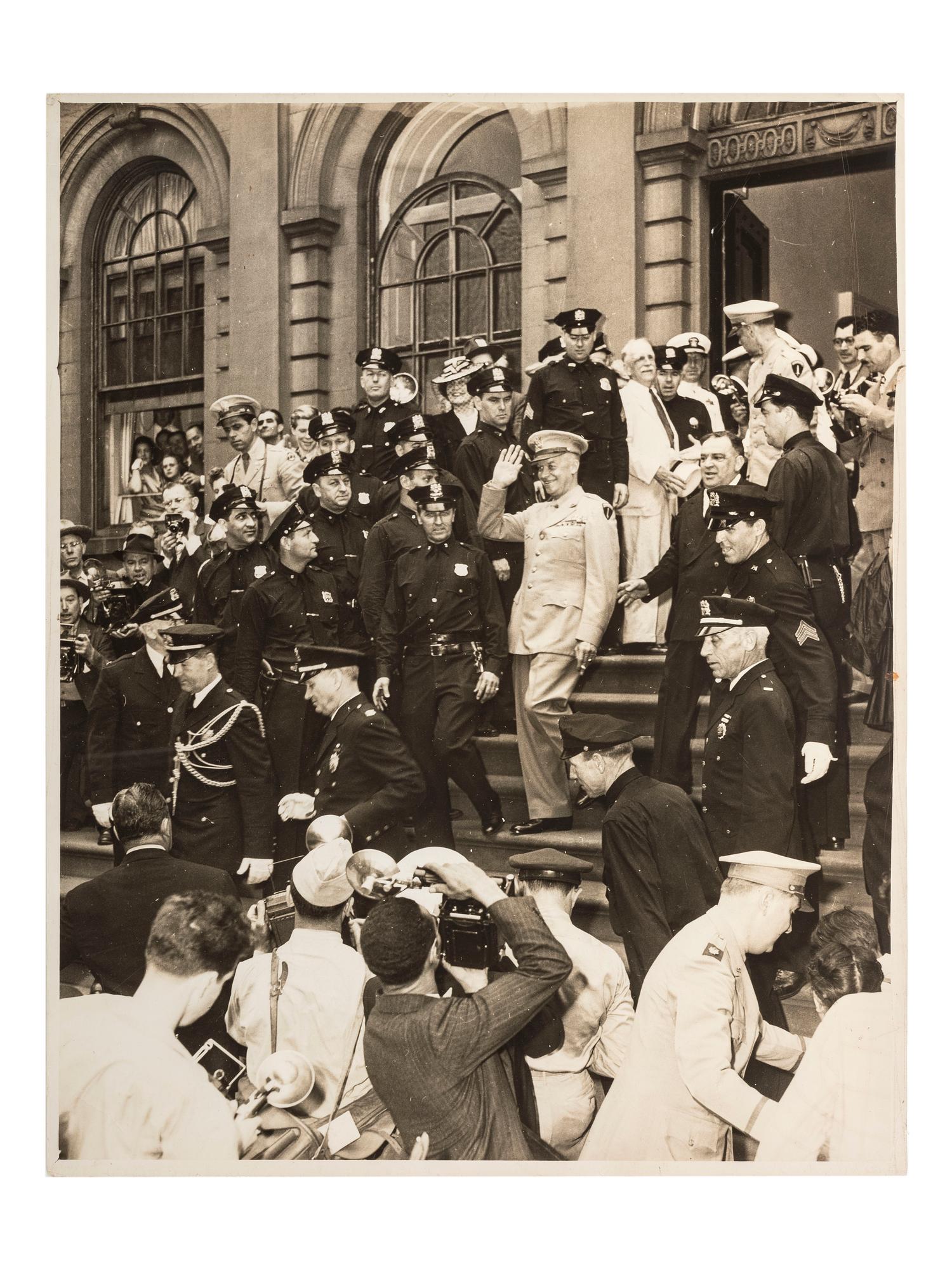 [PRESIDENTS] Photographs and ephemera related to Presidents Kennedy, FDR, Truman, and Reagan.