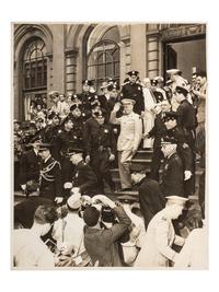 [PRESIDENTS] Photographs and ephemera related to Presidents Kennedy, FDR, Truman, and Reagan.