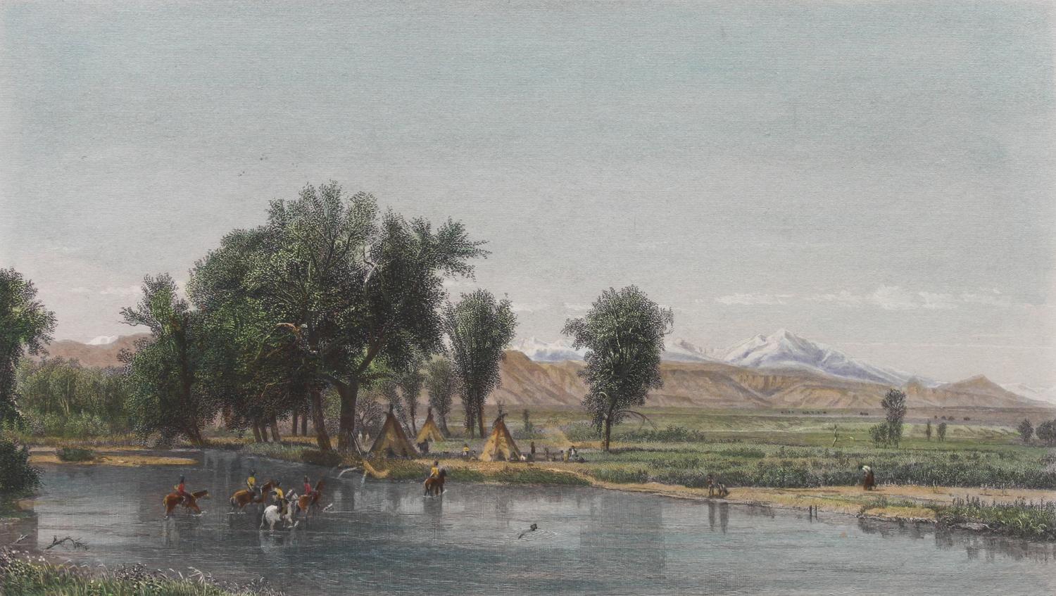 Robert Hinshelwood, After W. Whitteredge sight: 6 3/4 x 9 3/4 inches — (Scottish-American, b. 1812)