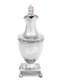 A George III Silver Claret Jug
