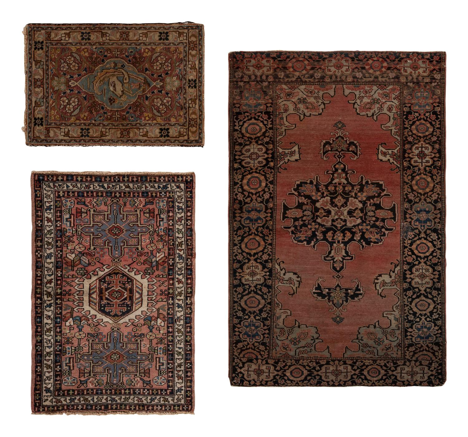 Three Persian Rugs