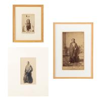 Barry, D.F. (1854-1934). A group of 3 photos of Native American subjects, including Sitting Bull's relations.