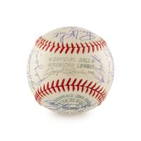 A 1964 World Series Champion St. Louis Cardinals Team Signed Autograph Baseball (Beckett Authentication Services)