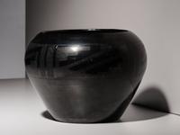 Blackware Pottery Jar 1920-1925