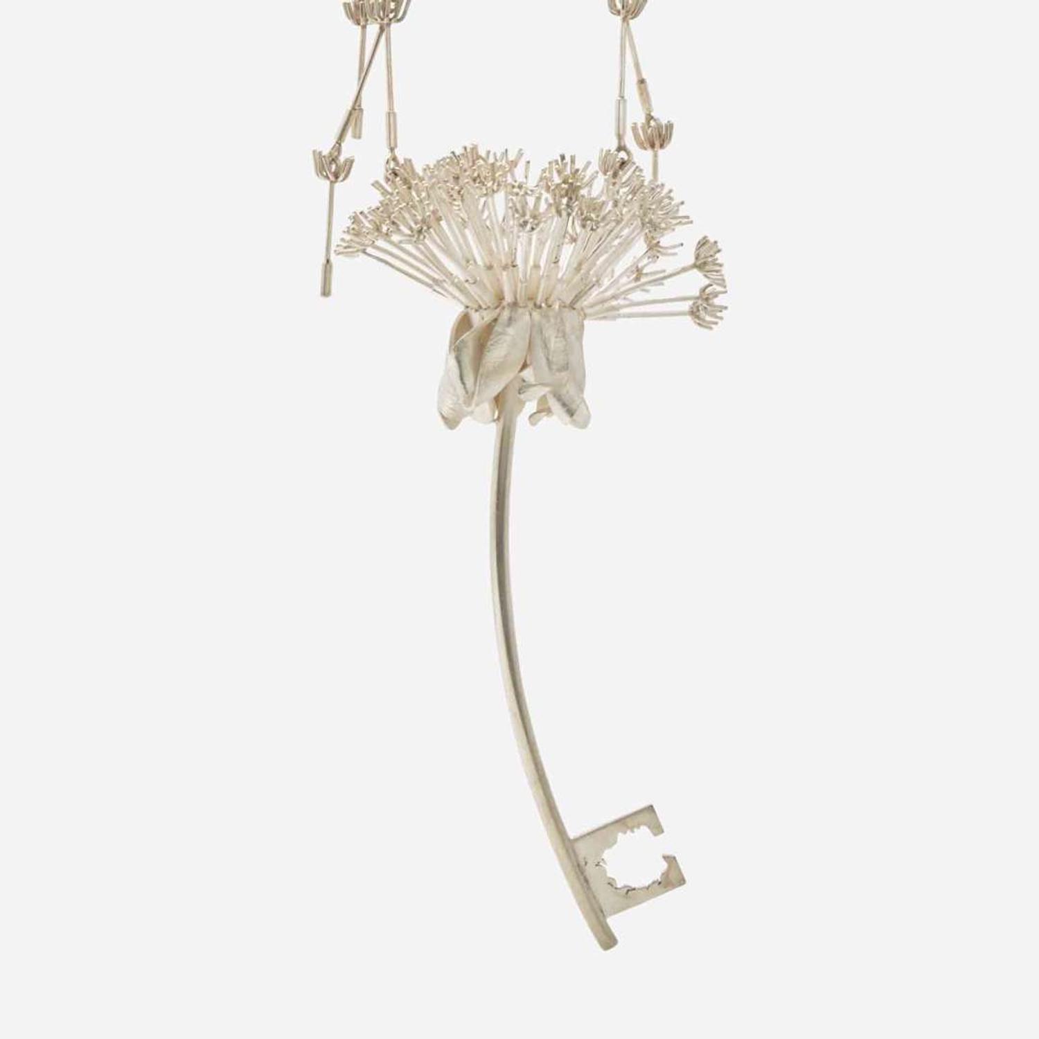 Anika Smulovitz (American, b. 1974) "Wish (Dandelion Key II)" Necklace, USA, 2005