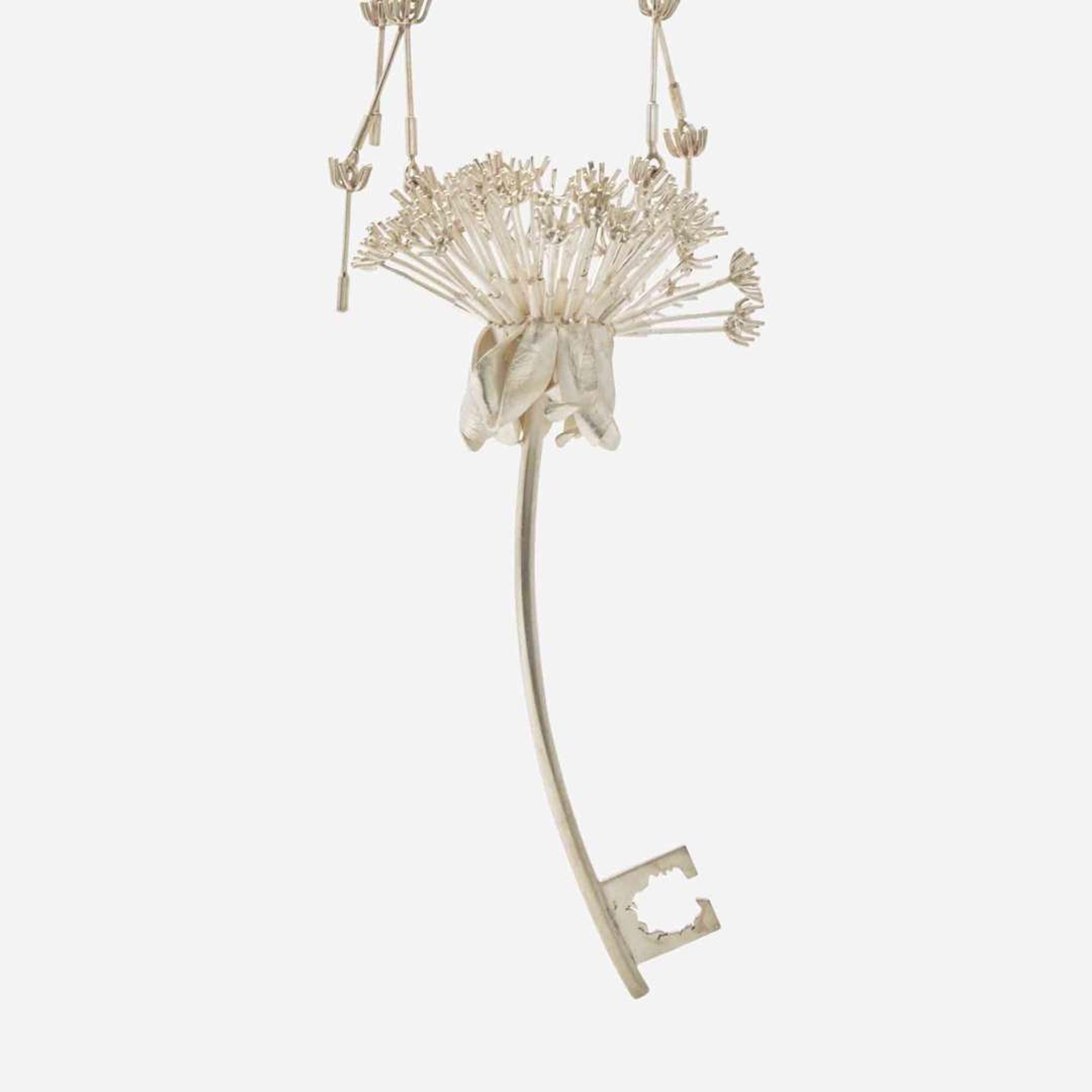 Anika Smulovitz (American, b. 1974) "Wish (Dandelion Key II)" Necklace, USA, 2005