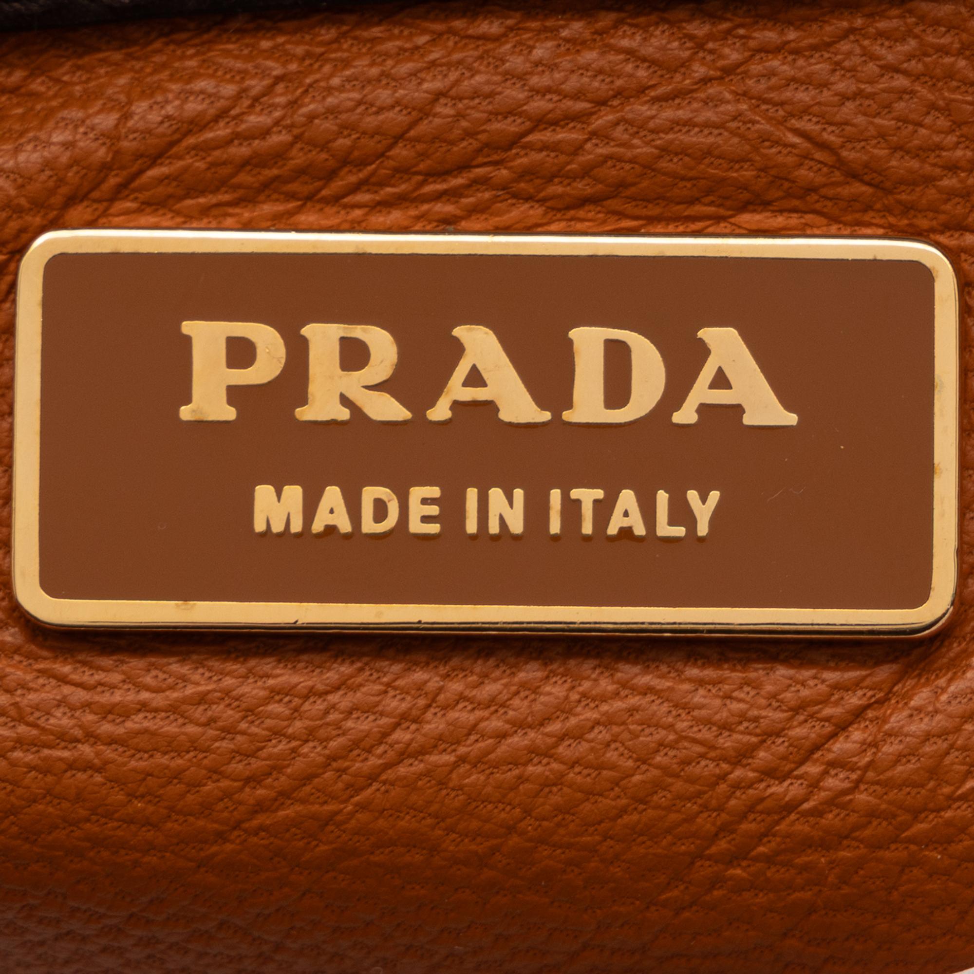 Prada, Tote in Brown Crocodile