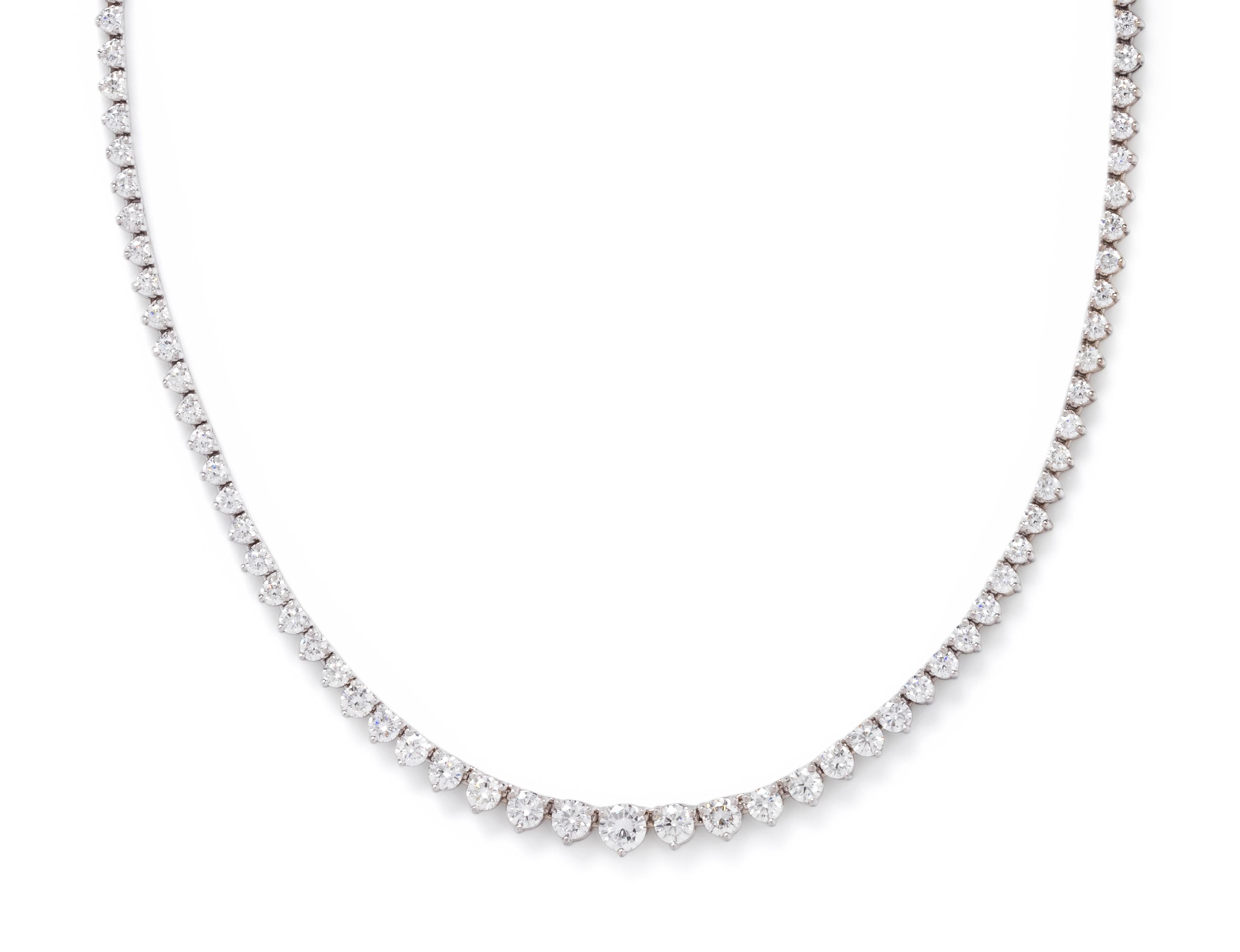 DIAMOND RIVIÈRE NECKLACE