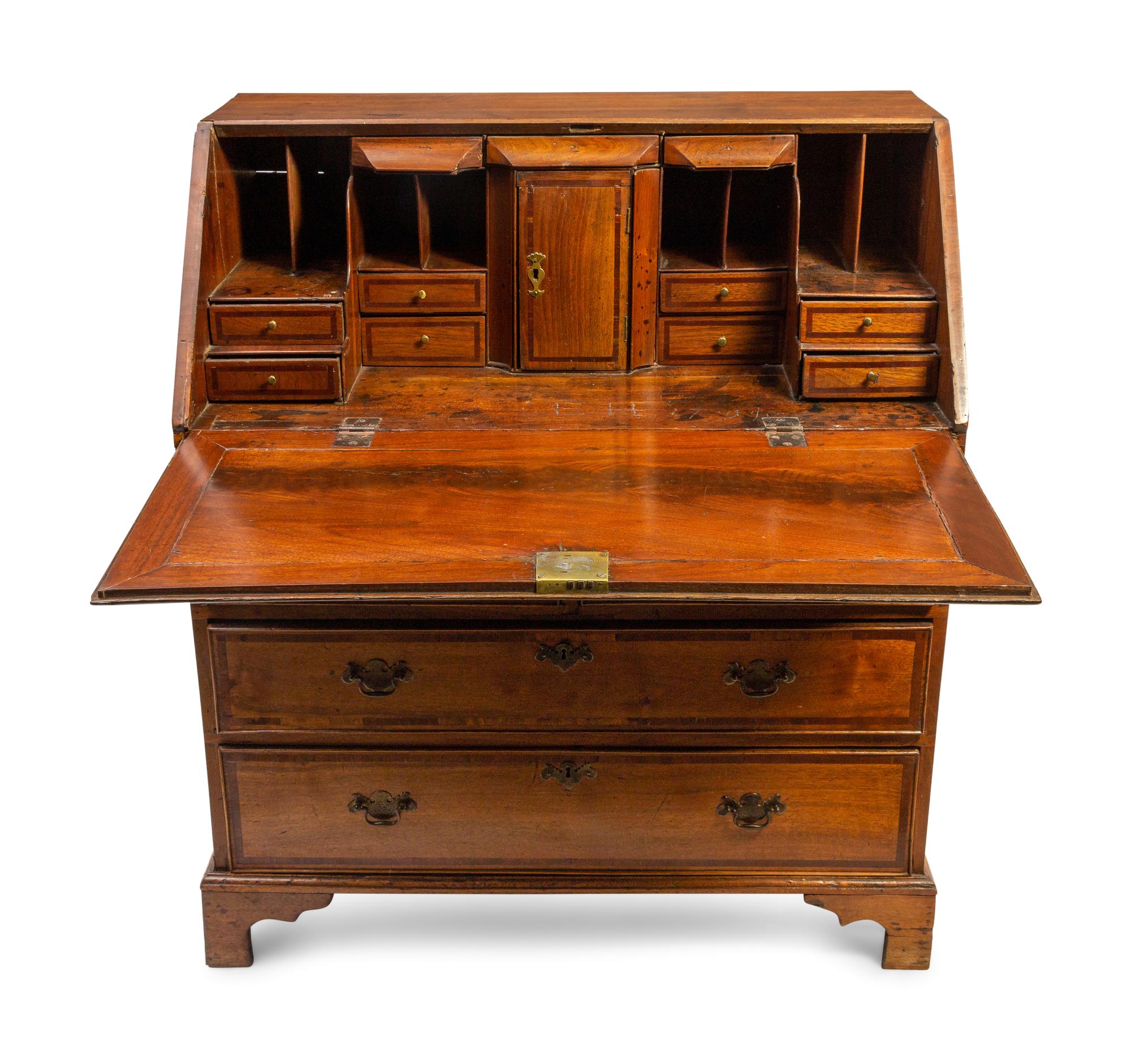 An American Slant Front Desk