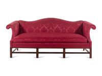 A George III Style Mahogany Sofa