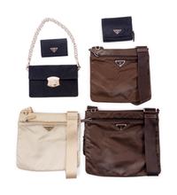 Eight Prada Tessuto Bags and Wallets
