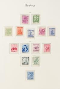 A Collection of Ryukyu Island Postage Stamps — LEUCHTTURM-BRIEFMARKENALBUM